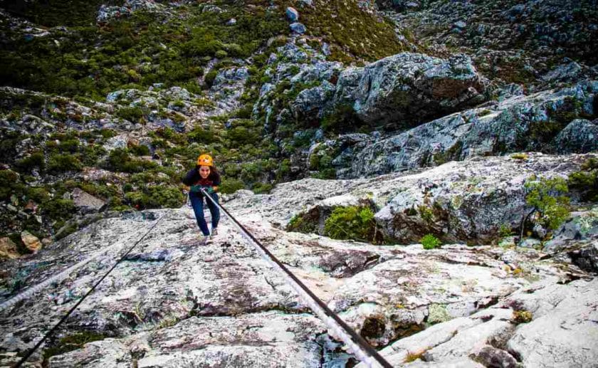 An adventure holiday in South Africa_Abseil Table Mountain