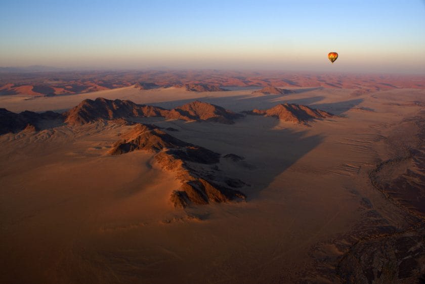 Hot Air Ballooning over the Namib Desert 
