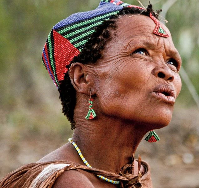 The San Bushmen have a rich heritage in Botswana